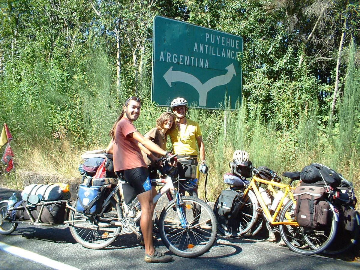 The road to Puyehue, Chile
