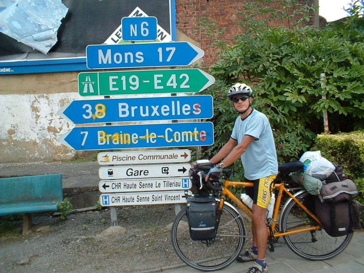 The road to Brussels, Belgium