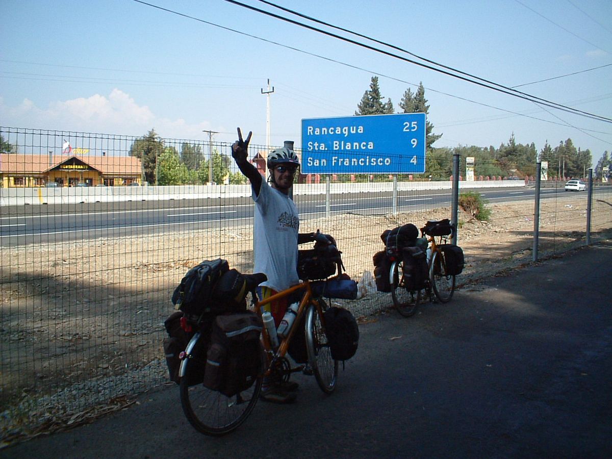 The road to Rancagua, Chile