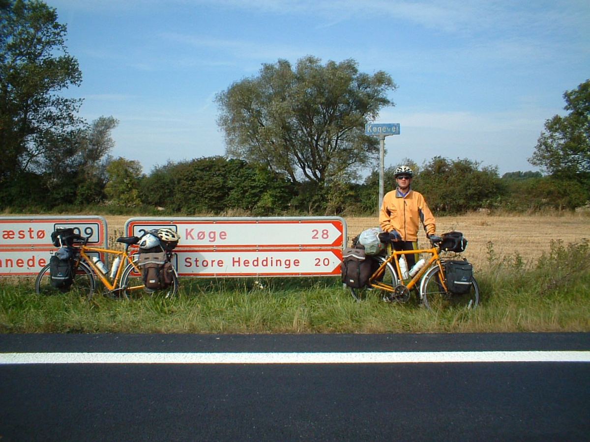 The road to Køge, Denmark