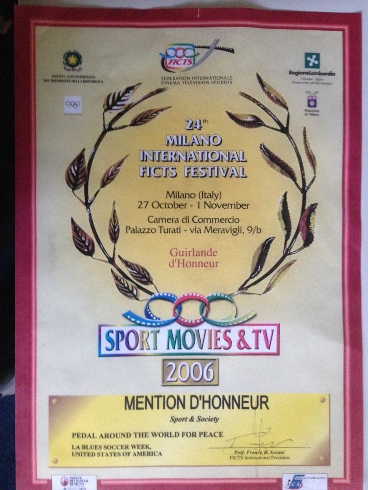 Mention d’Honneur, 24th Milano International FICTS Festival, 2006