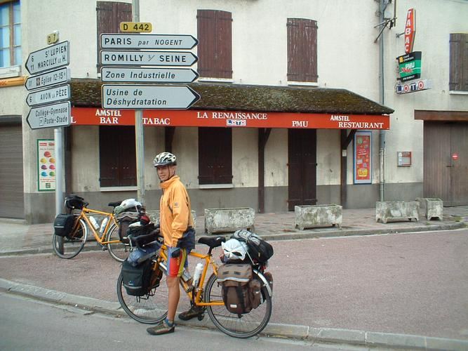 The road to Paris, France